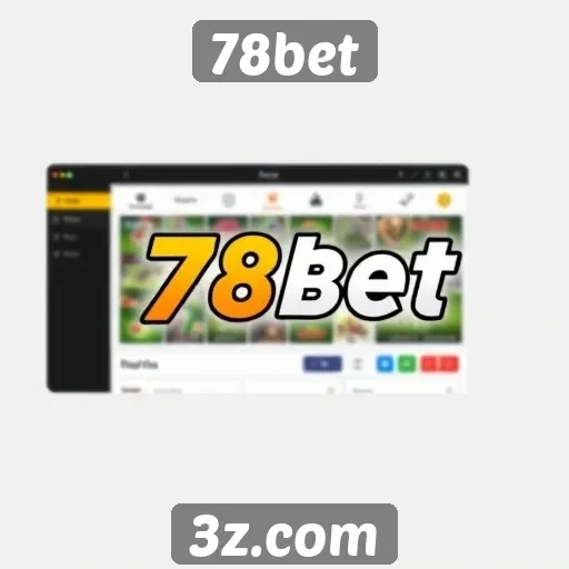 Interface e usabilidade da plataforma de jogos 78bet